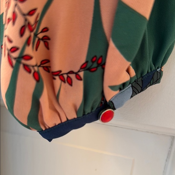 Floral Green Maxi Dress - Picture 7 of 13